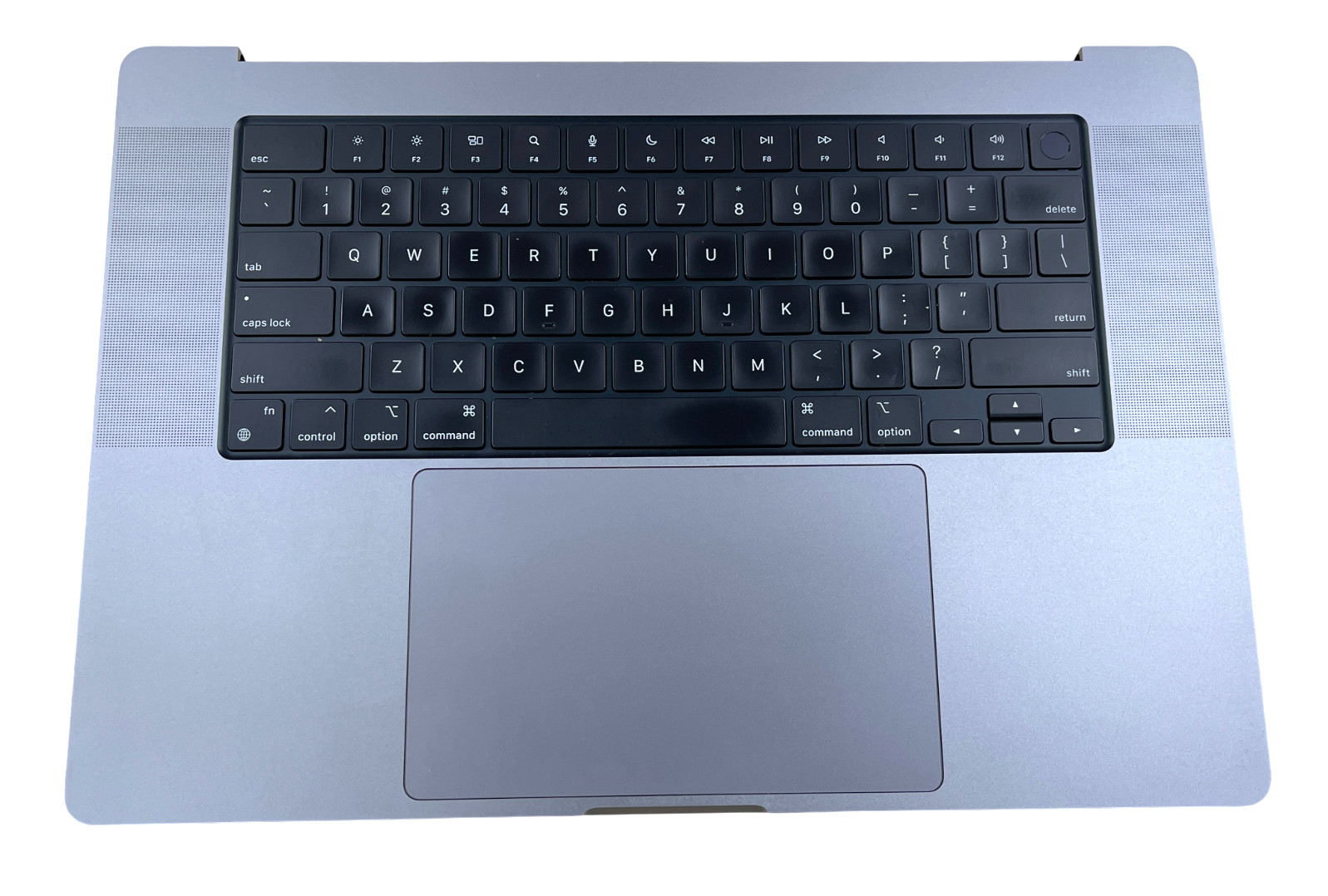 OEM Apple MacBook Pro 16″ M1 2021 A2485 Top Case Keyboard Palmrest Gray – B