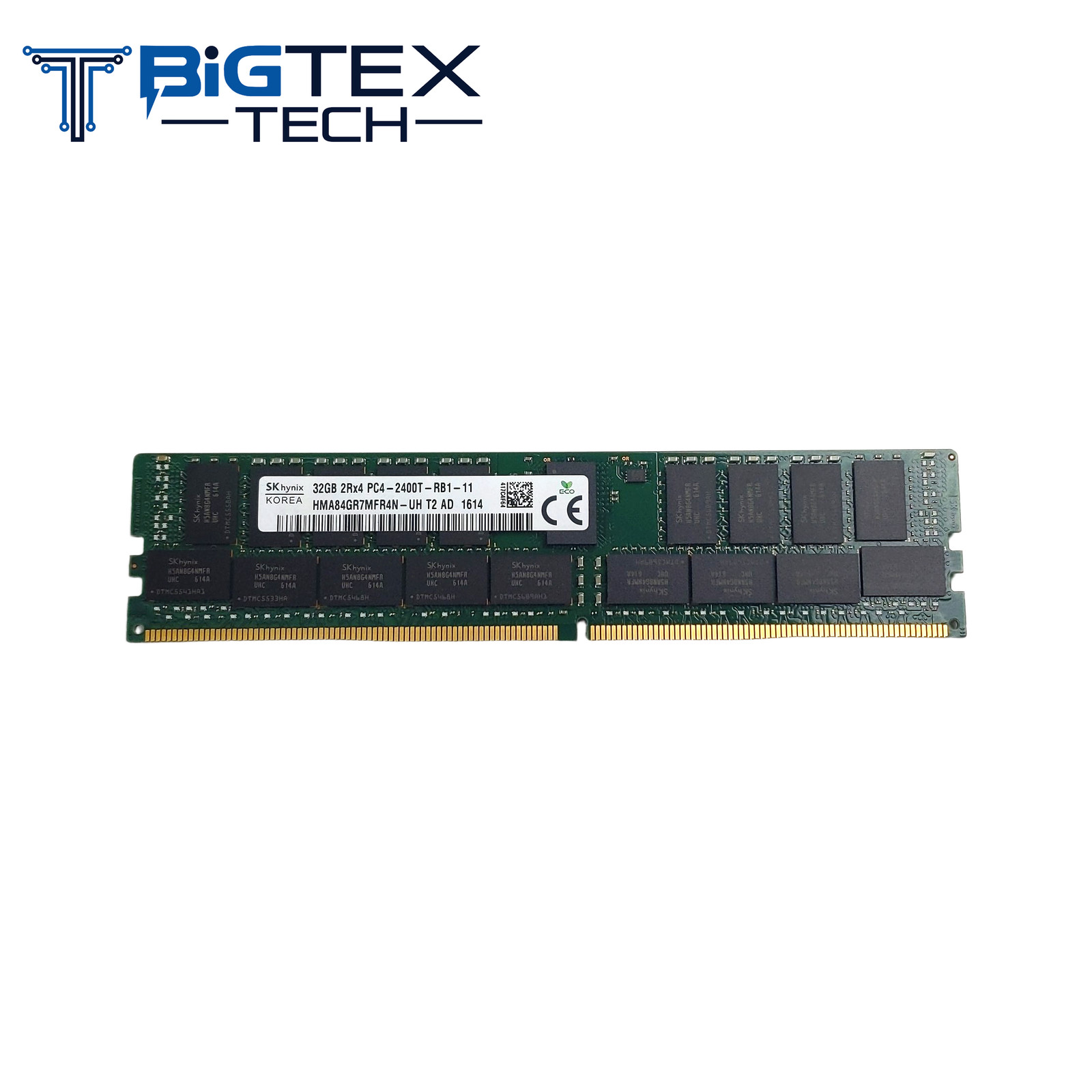 SK Hynix 32GB DDR4 2400MHz RDIMM PC4-19200 ECC 2Rx4 HMA84GR7MFR4N-UH Server RAM