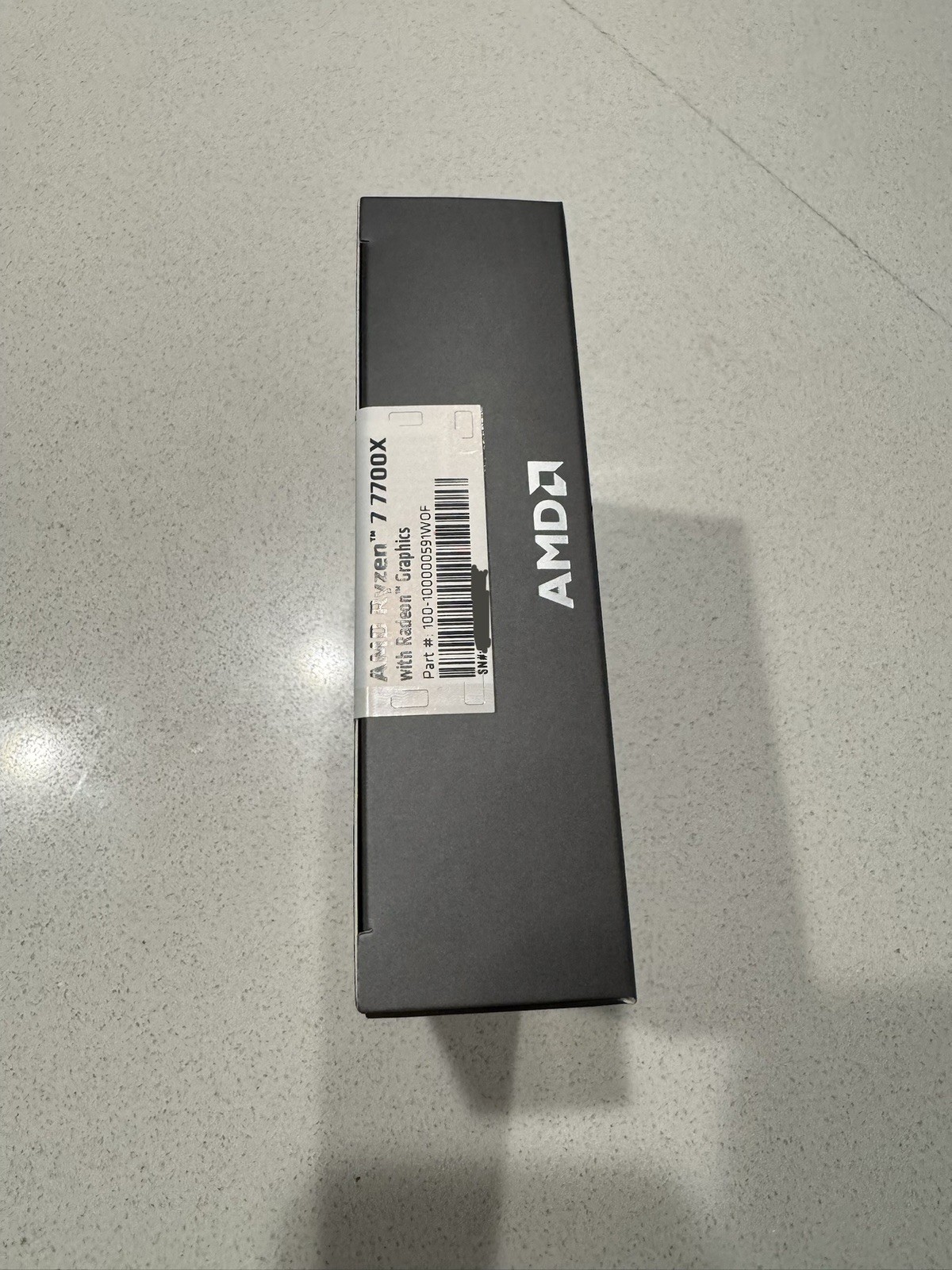 AMD Ryzen 7 7700X 8-Core 16-Thread AM5 CPU NEW Factory Sealed Retail Box