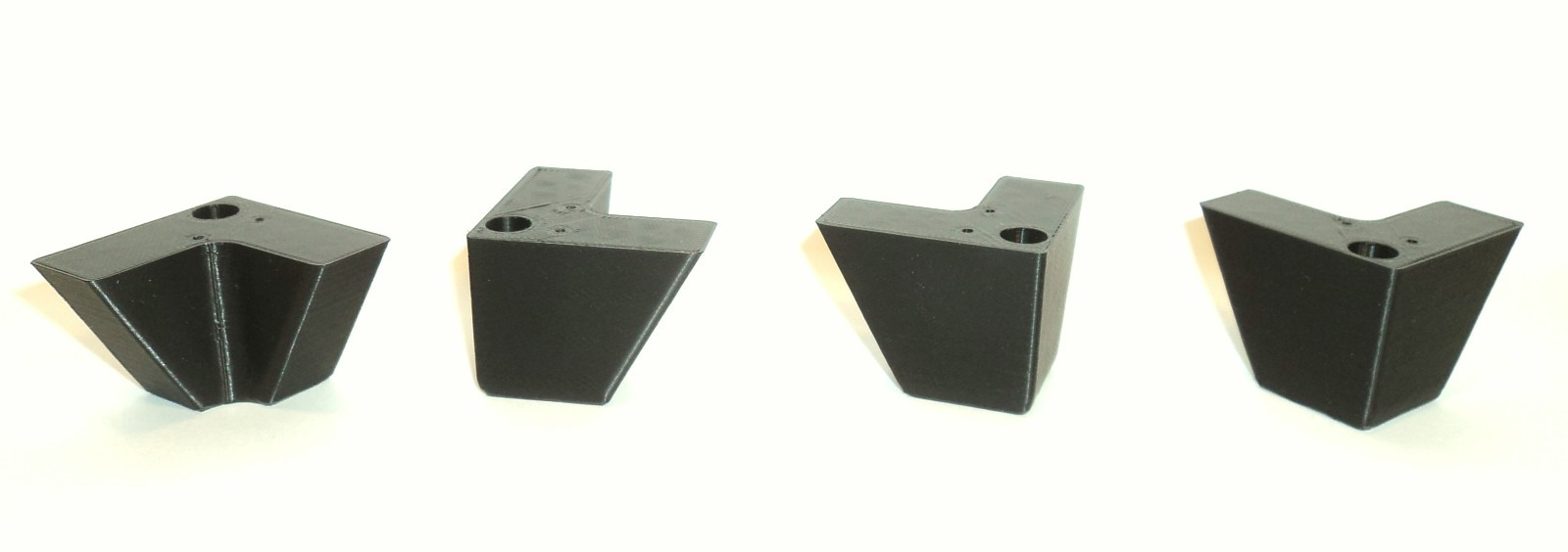 4x M3 NCASE 30mm Computer CASE FEET Extended Height Taller-Fit Fan Radiator Air+