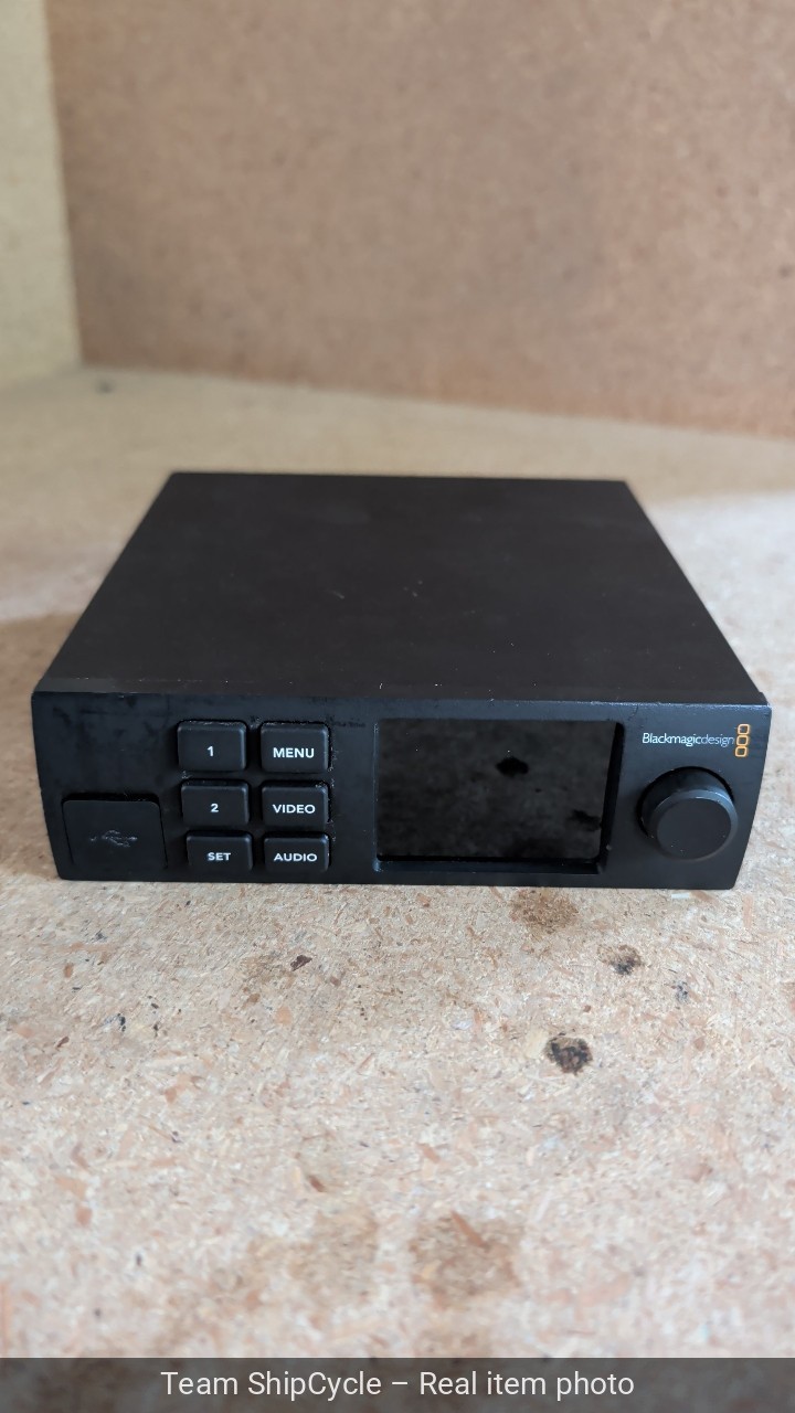 Blackmagic Web Presenter w Smart Panel v421 Clean Tested Power Cord G2U