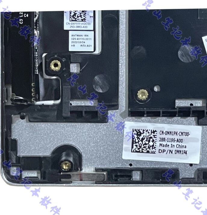 For Dell Inspiron16Plus 7620 2in1 Palmrest Keyboard Touchpad 0MN1PK 0HH9P4