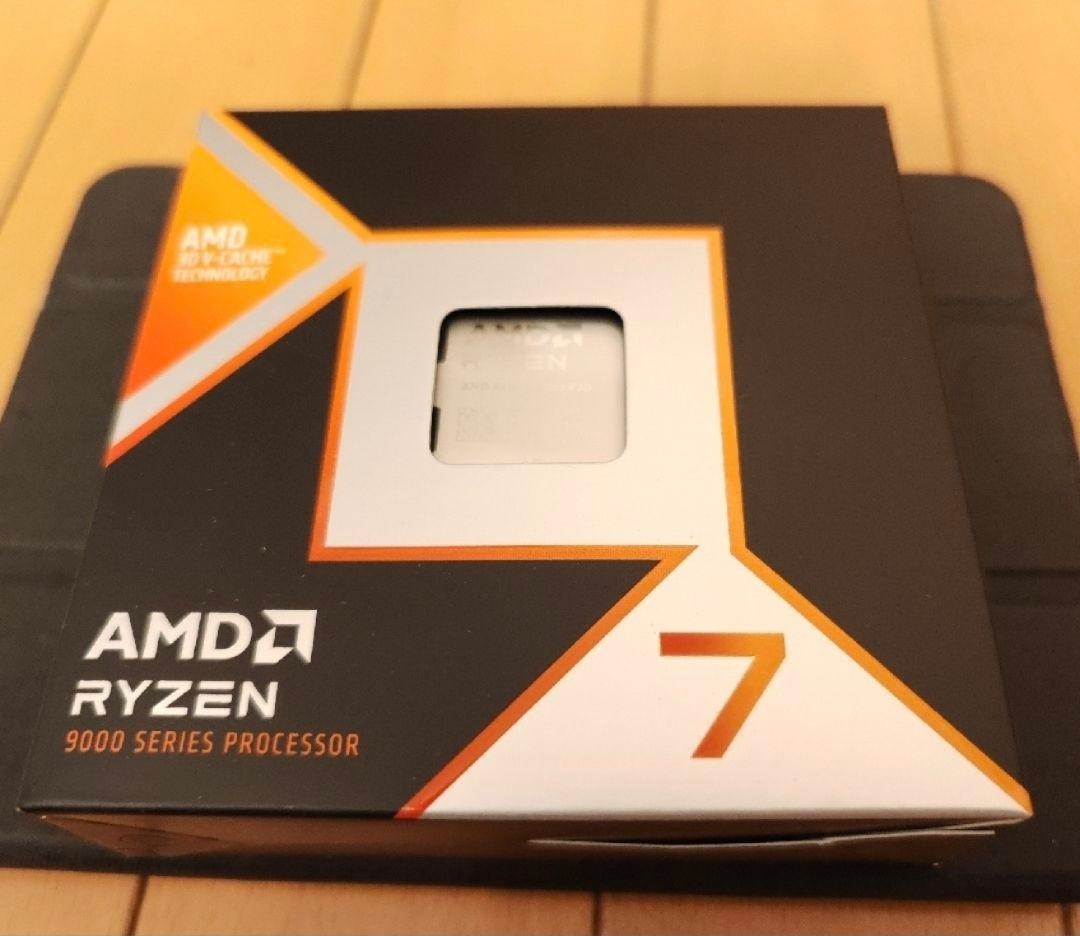 AMD Ryzen 7 9800X3D CPU 8-Core 100-100001084WOF Socket AM5 Unopened