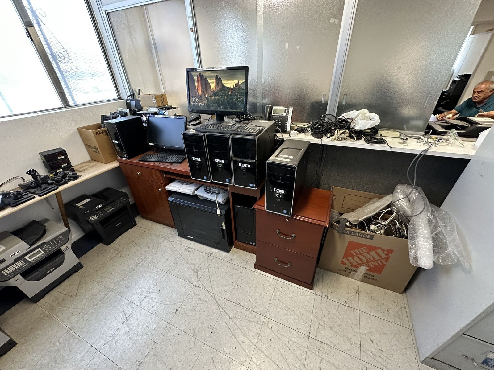 Whole computer accessories including Printers Monitors Pc’s & parts AT ONE PRICE