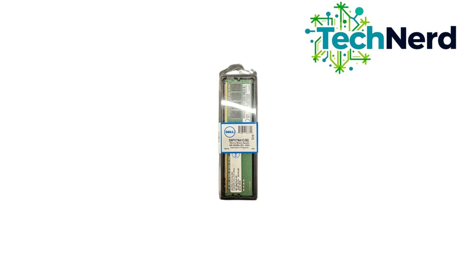SNPY7N41C/8G Dell 8GB – 1Rx8 DDR4 UDIMM 2666MHz Non-ECC CL19
