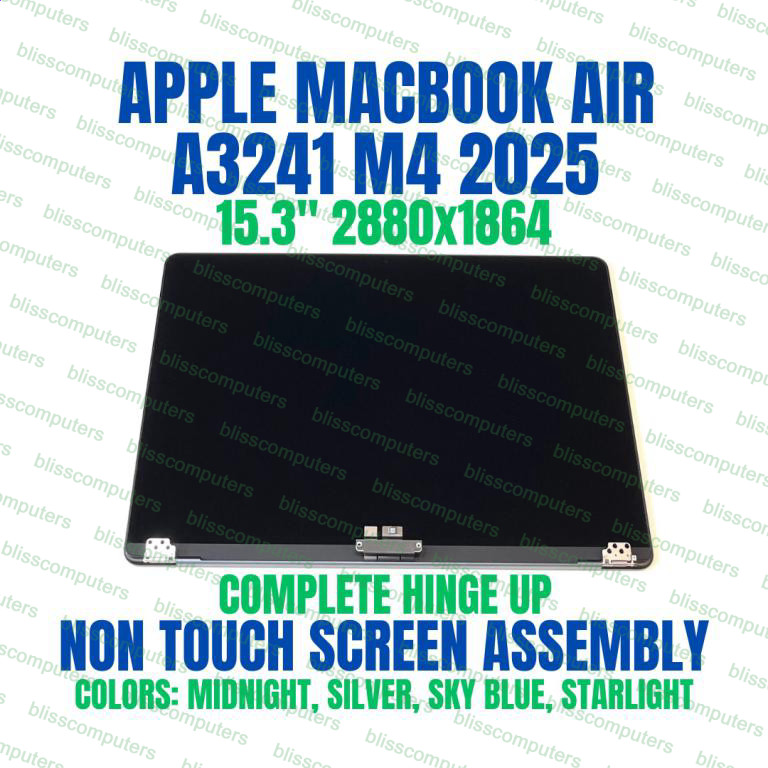 2025 Apple MacBook Air 15″ 2025 M4 Sky Blue lcd A3241