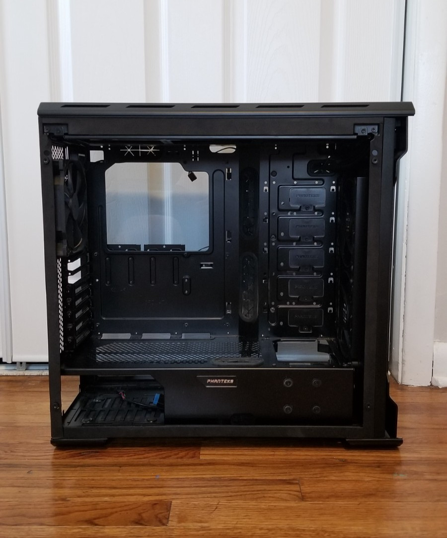 Phanteks Enthoo Evolv ATX Computer Case – Tempered Glass Edition, Satin Black