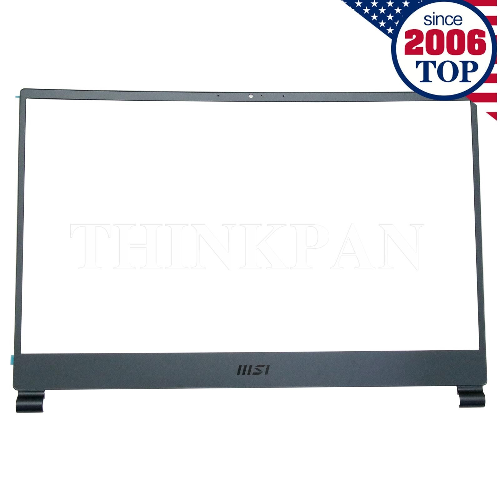 New MSI Delta 15 A5EFK MS-15CK LCD Back Cover/Bezel/Hinges 15.6in Blue US