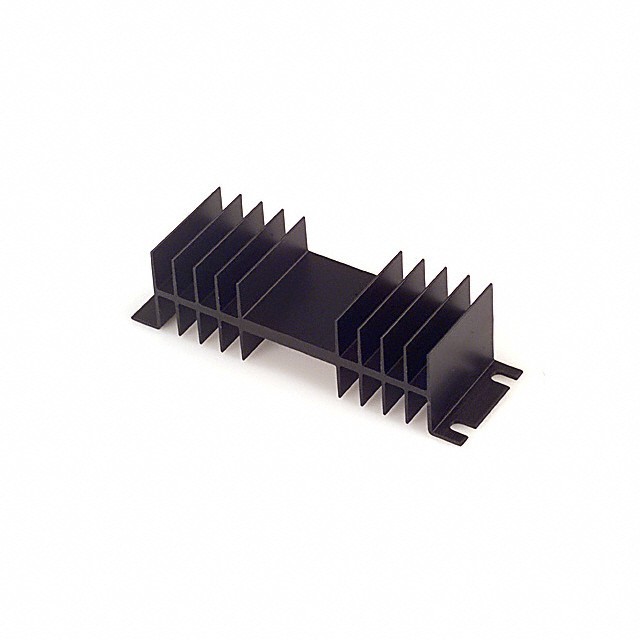 401K Power Heatsink, Qty of 5, Aluminum, 4.75 x 1.50 x 1.25, Black Anodize
