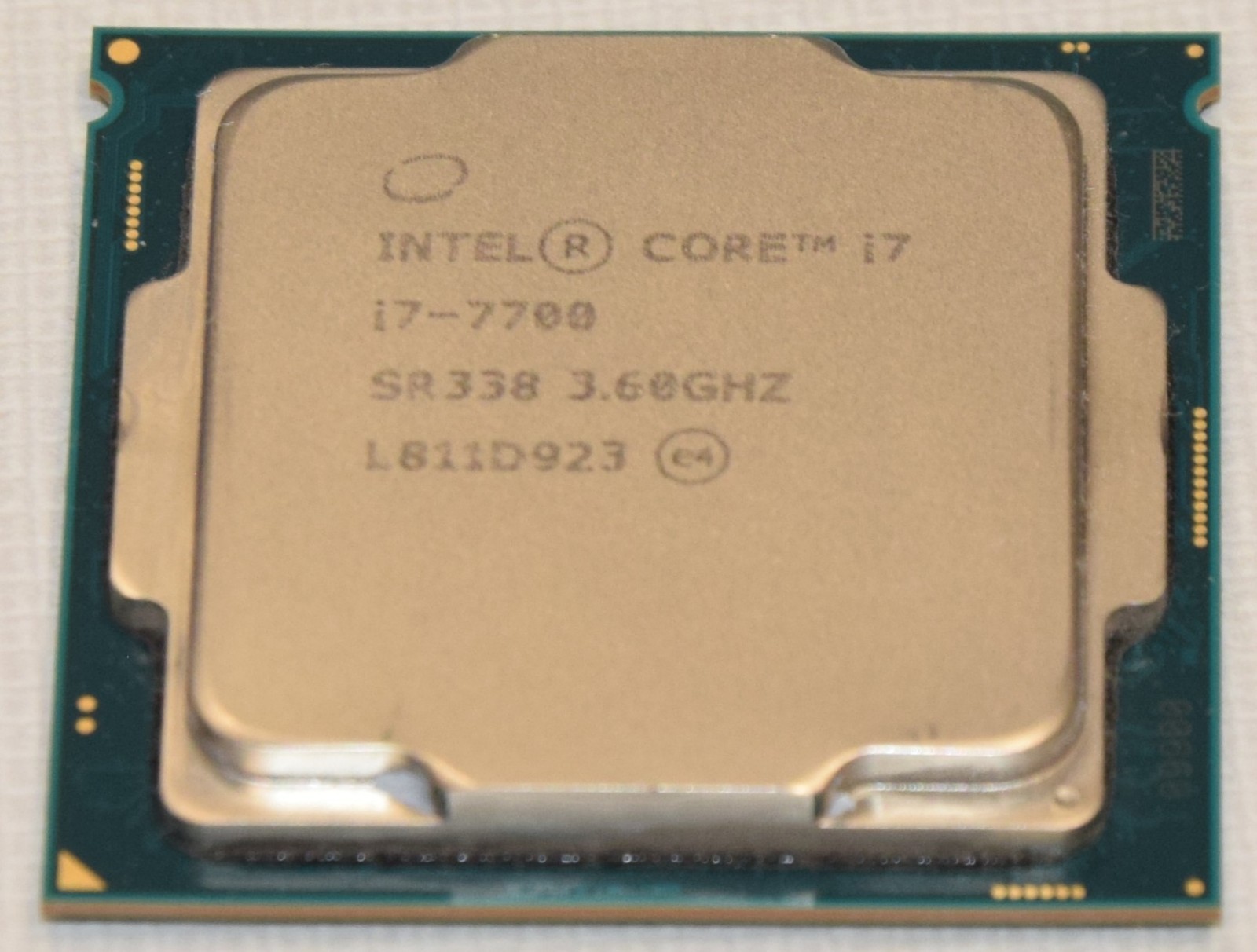 Intel Core i7-7700 SR338 Quad Core CPU Processor 3.6GHz 8MB Smart Cache LGA 1151
