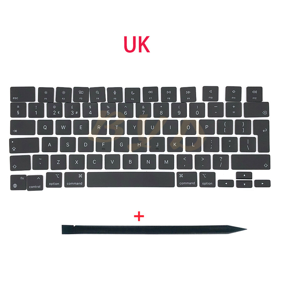 New A2442 A2485 KeycapsUK Layout For Macbook Pro Retina M1 Pro Max 14″ 16″ 2021