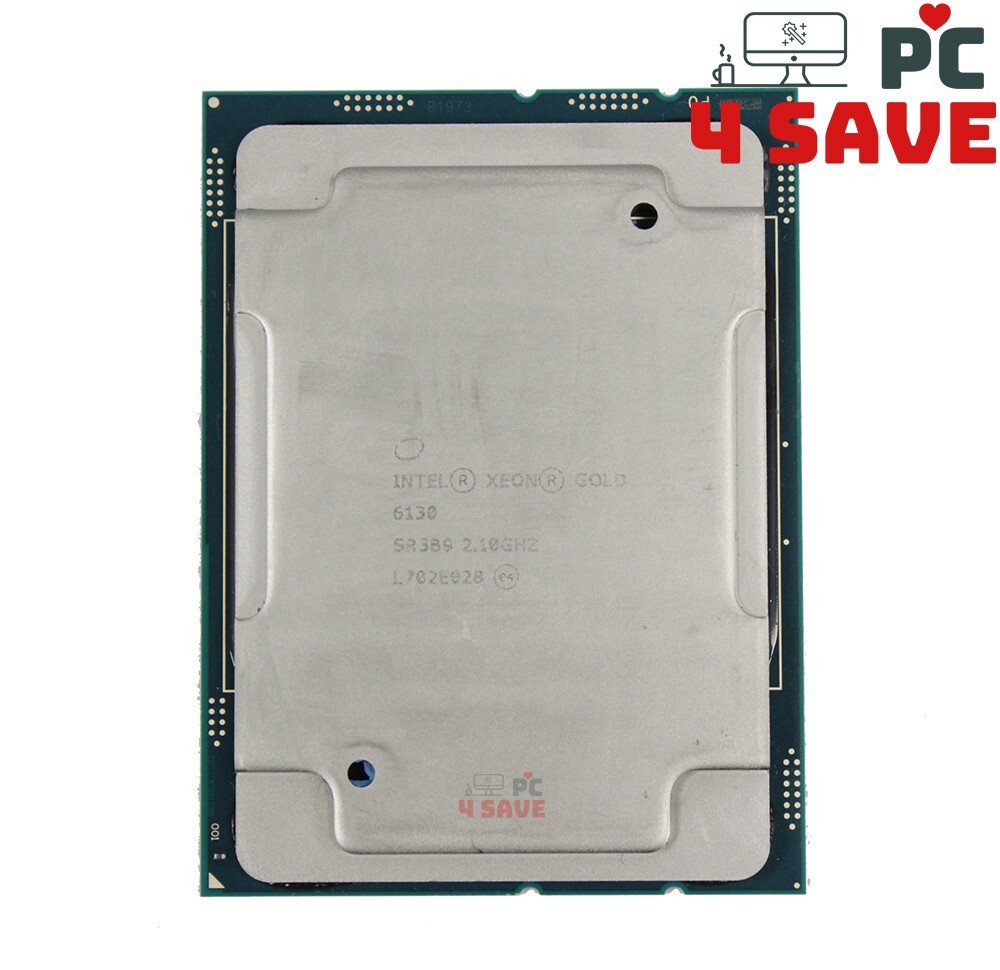 Intel Xeon Gold 6130 CPU 2.10GHz 16-Core LGA3647 22MB Server Processor SR3B9