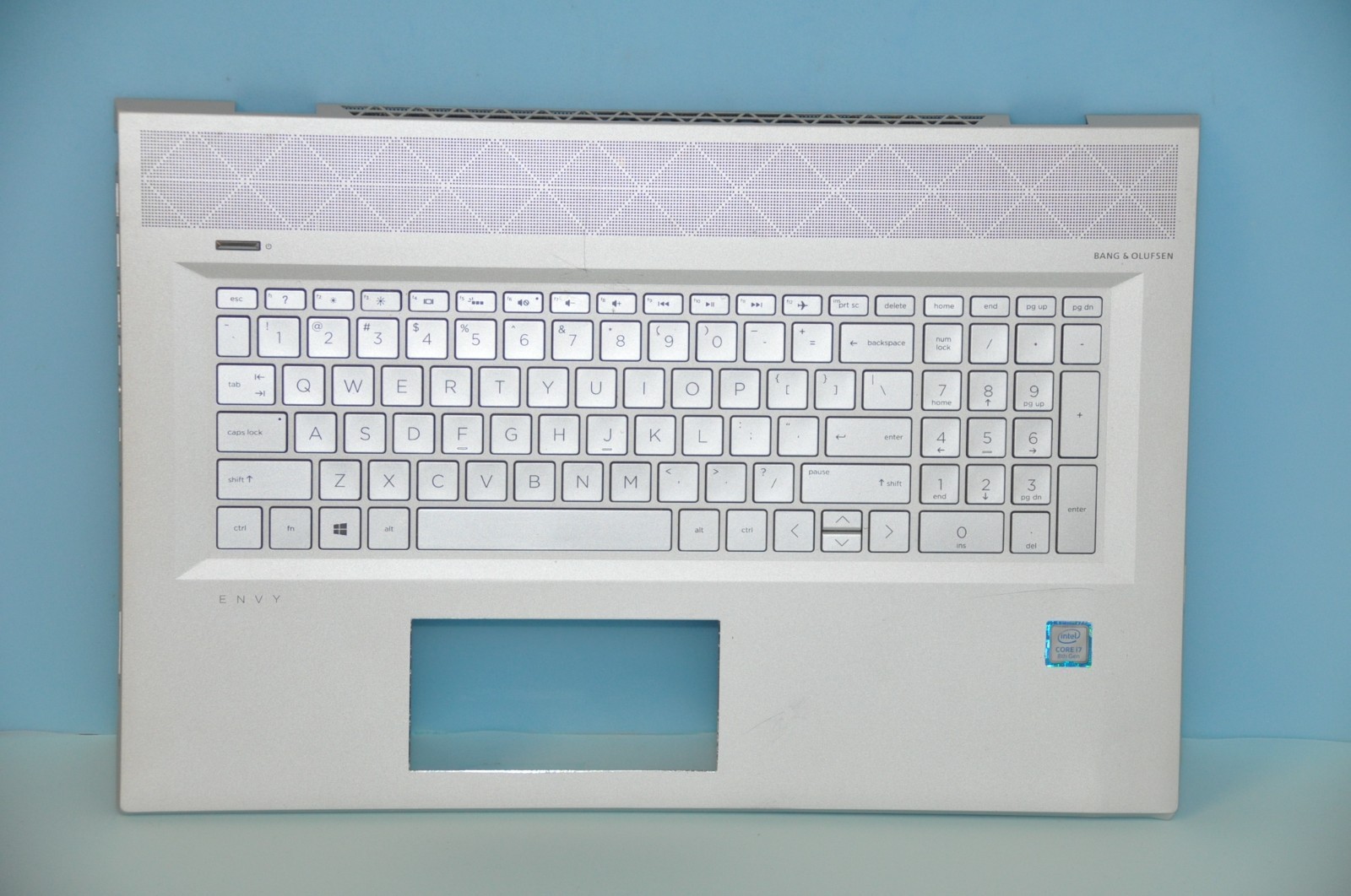 HP Envy 17-BW 17M-BW 17t-bw 17.3 in Laptop Palmrest w/ Keyboard – NO Touchpad