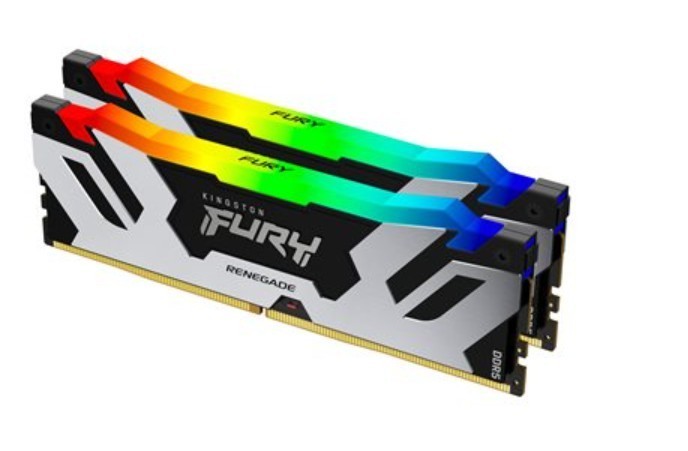 KINGSTON 96GB 6400MT/S DDR5 CL32 DIMM (KIT OF 2) FURY RENEGADE RGB XMP