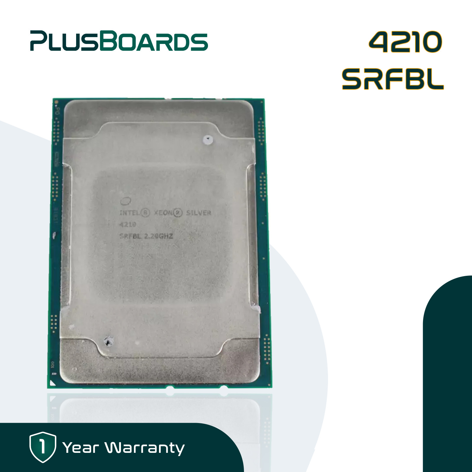 Intel Xeon Silver 4210 2.20GHz 10-Core LGA 3647 13.75 MB 85W CPU Processor
