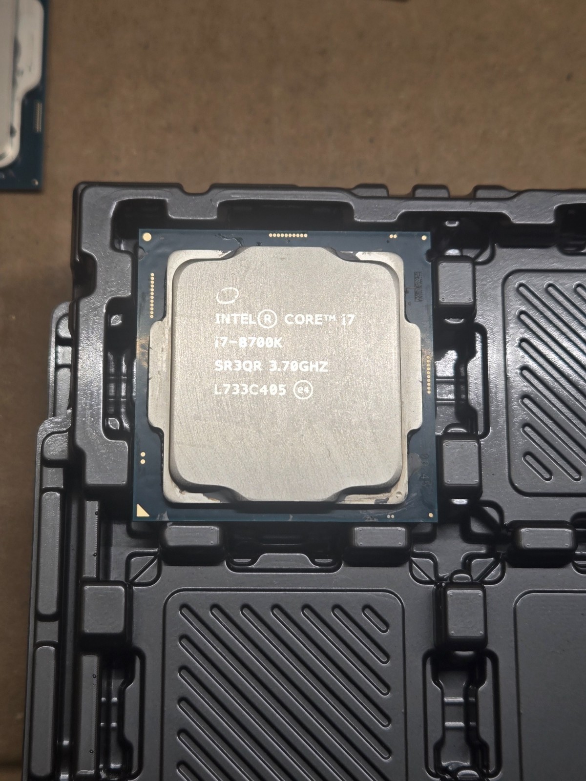 INTEL CORE I7-8700K PROCESSOR | 3.70GHZ | SR3QR