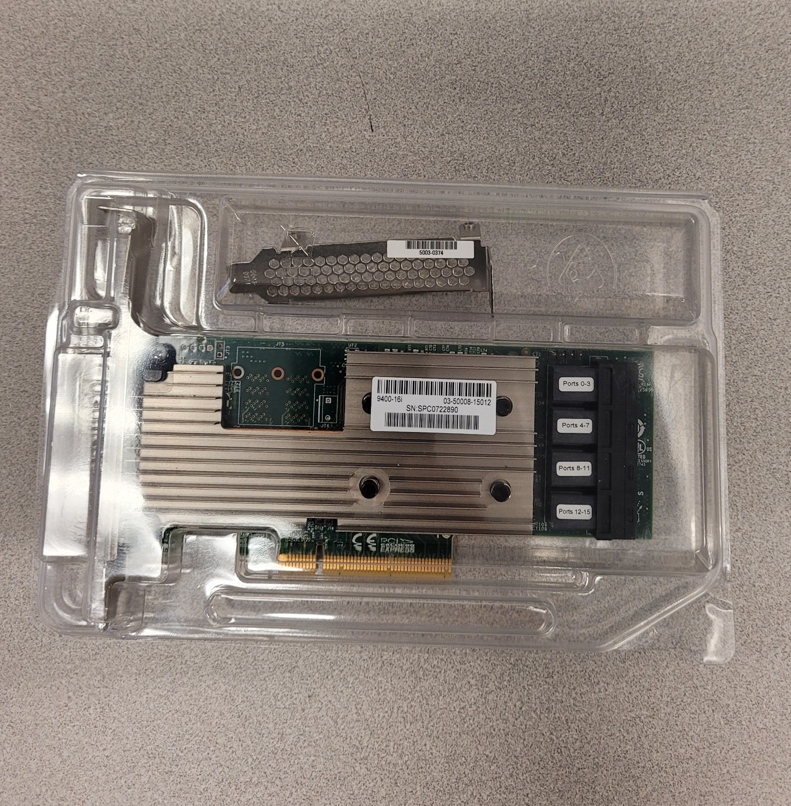 Broadcom LSI 9305-16i SATA/SAS HBA Controller RAID Card
