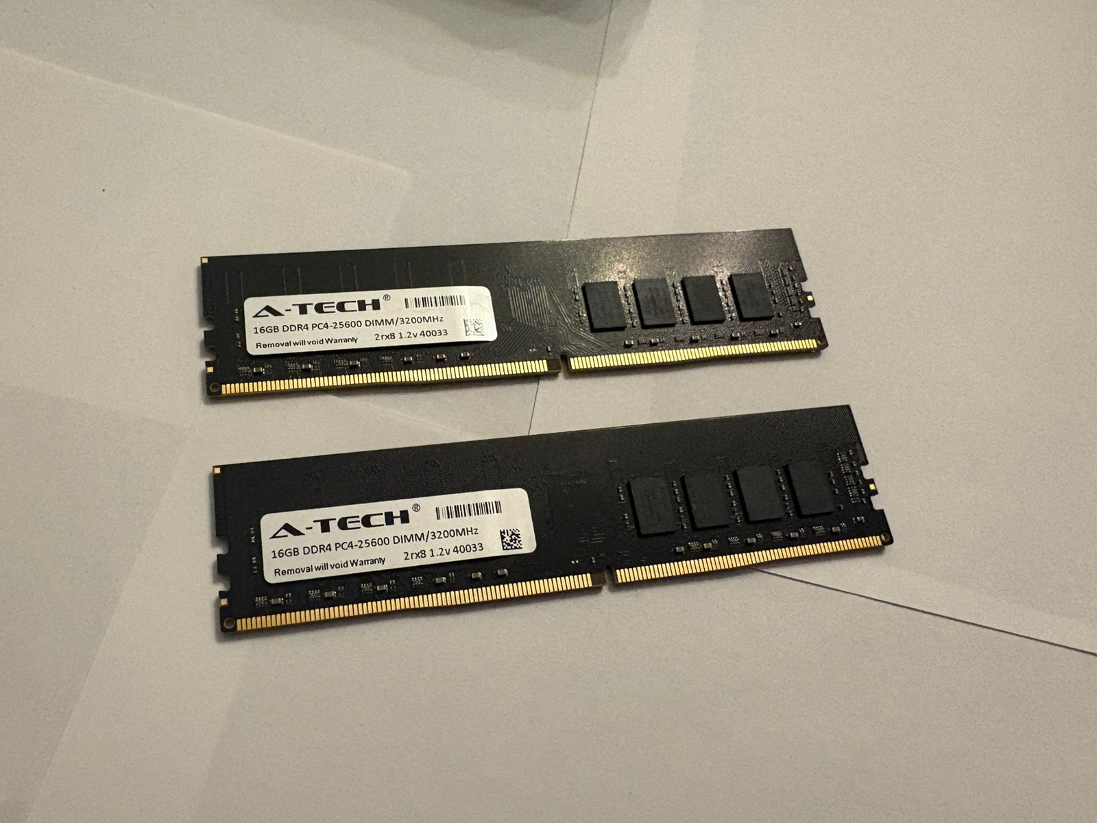 A-Tech 32GB (2x16GB) PC4-21300 (DDR4-2666) Memory (AT16G2D4D2666ND8N12V)