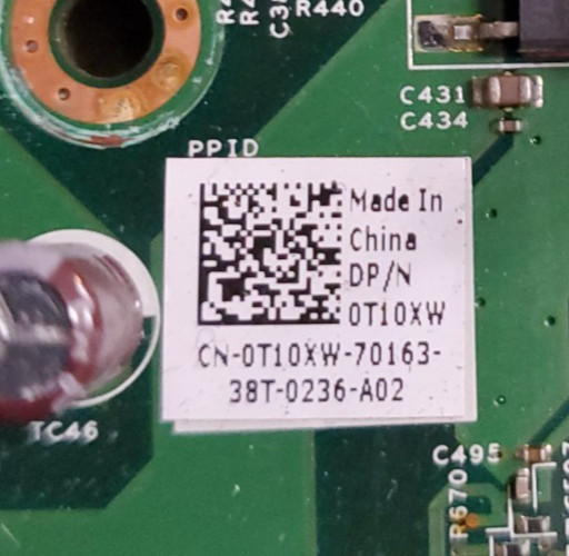 Dell Optiplex 3010 SFF Small Form Factor Motherboard 0T10XW T10XW