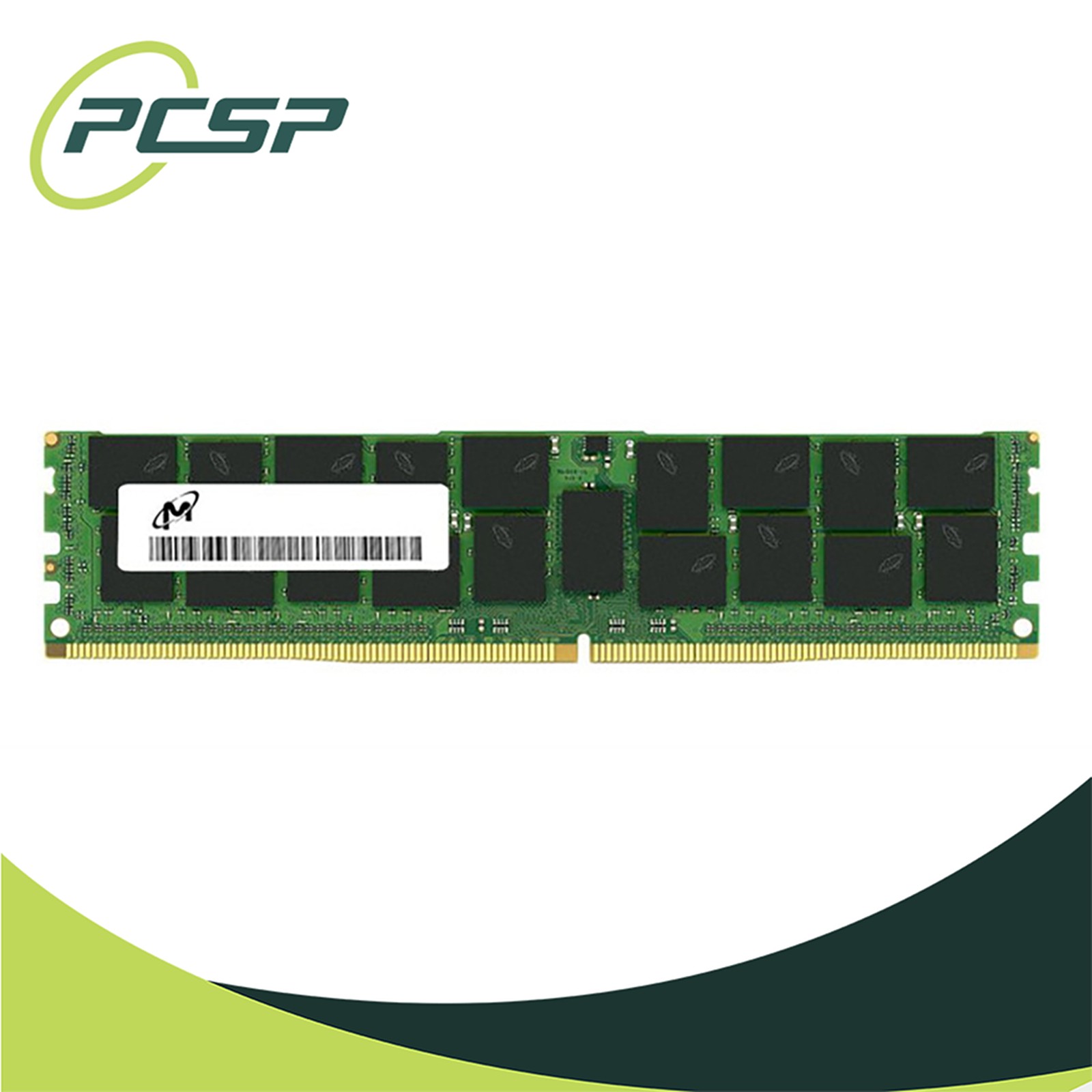 Micron MTA18ASF2G72PDZ-2G3B1II 16GB 2Rx8 PC4-2400T ECC Server Memory