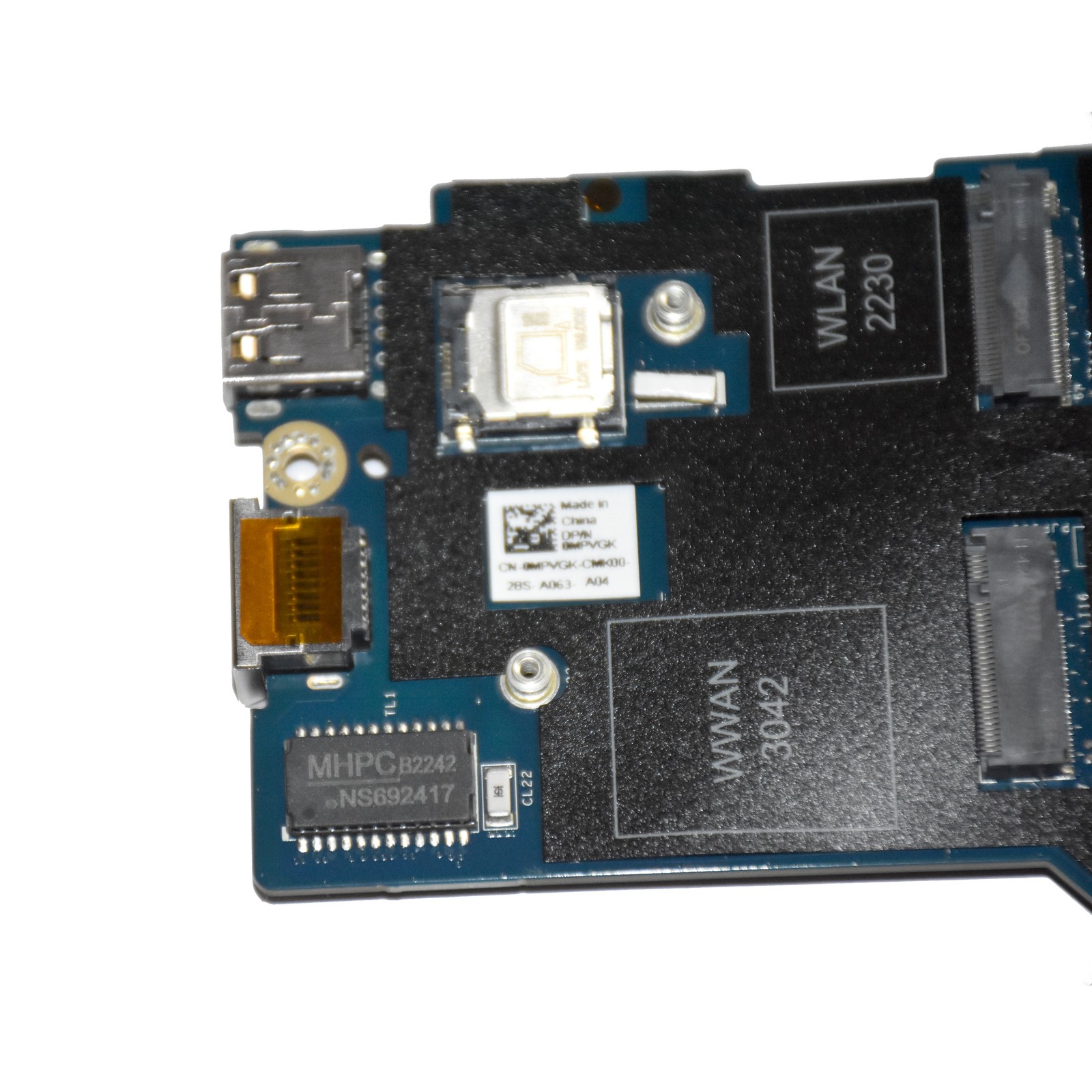 Dell Precision 7740 Motherboard Intel Xeon 2276M Hexa-Core 2.8GHz LA-H281P MPVGK