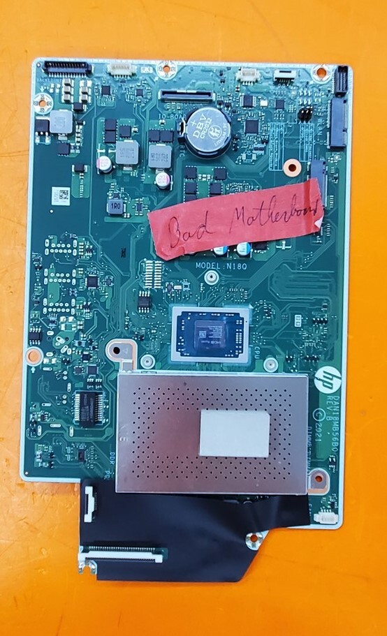 ⭐️⭐️⭐️⭐️⭐️ **DEFECTIVE** Laptop Motherboard DAN18MB56B0 HP 24-cb0214