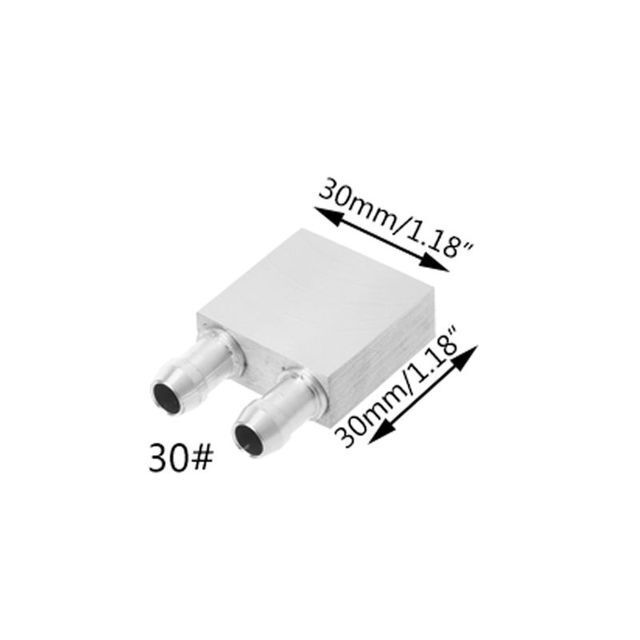 Wholesale Aluminum Water Liquid Cooler Block Heatsink For Computer CPU Radiator
