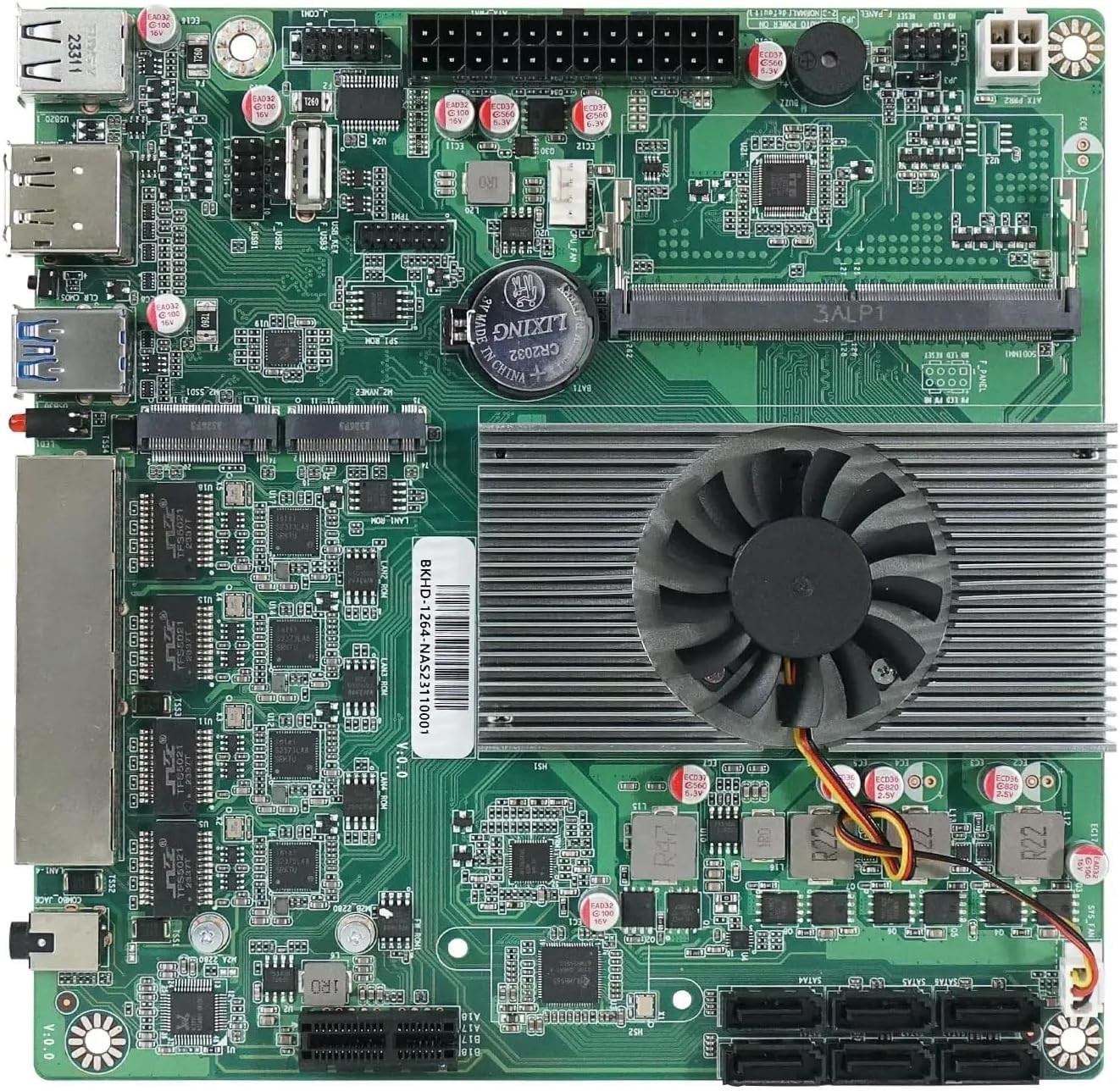 HKUXZR N150 Industrial Motherboard NAS 4 Cores 4 Threads Low Power Processor …