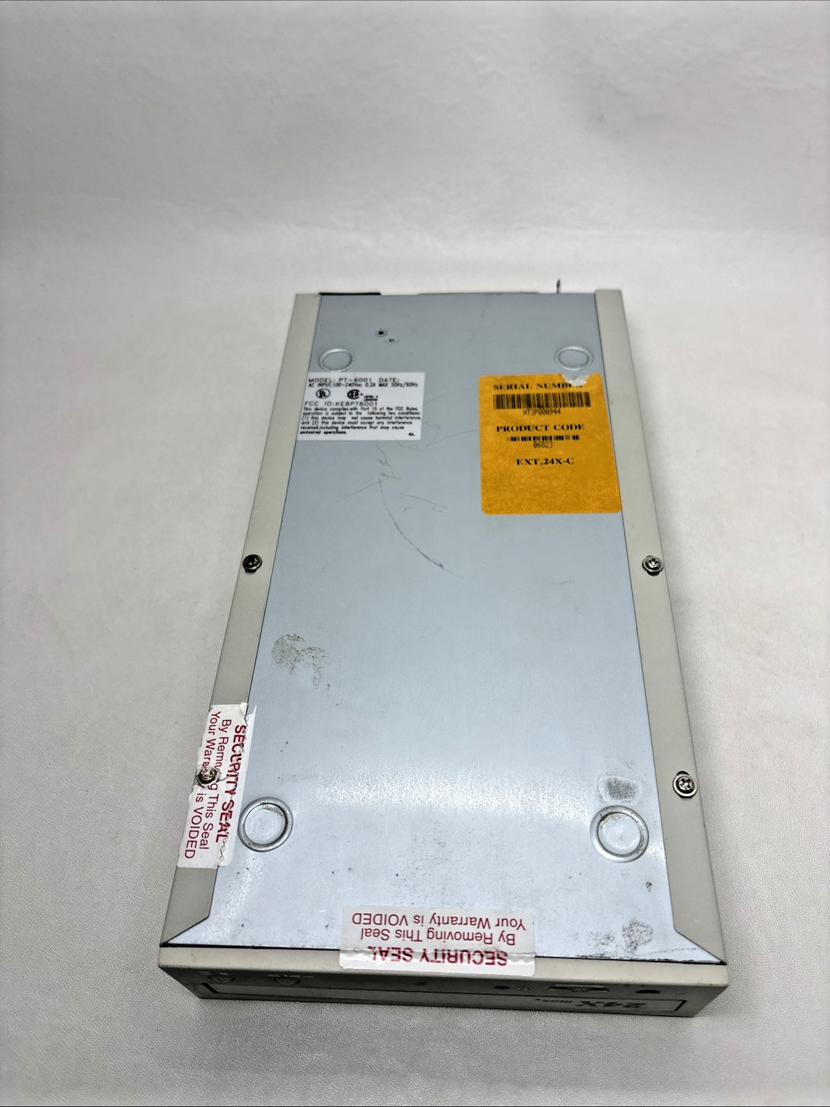 1997 Cyberdrive 24Xmax 240Vac CD-ROM Drive Untested For Parts