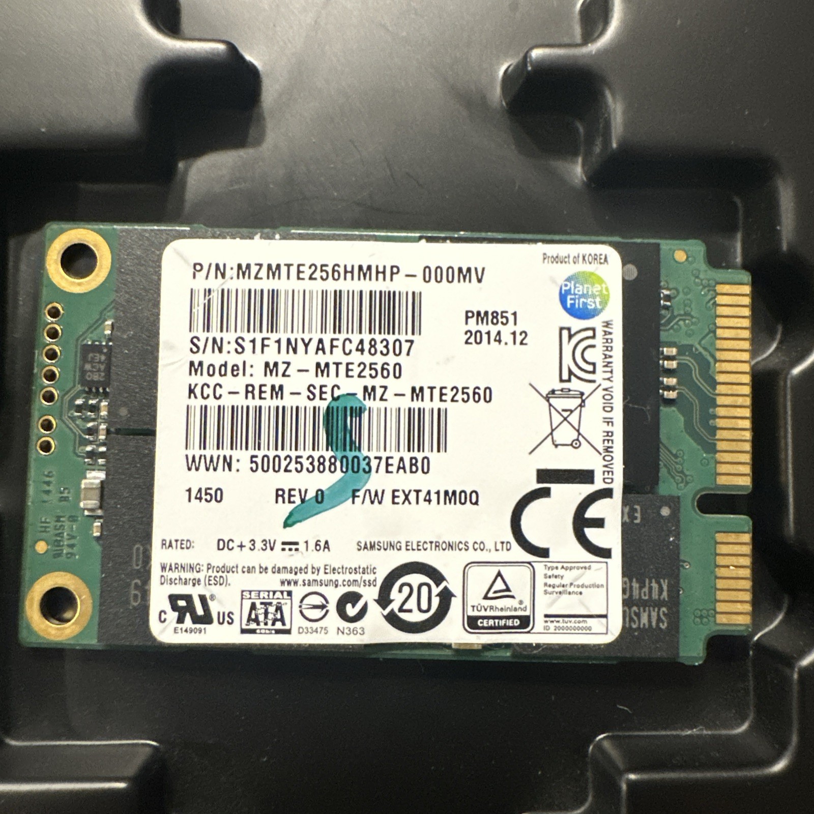 Lote SSD 256GB Per Microsoft SurfacePro 3 1631 1644 MZ-MTE2560 LenovoYogaPro 2 3