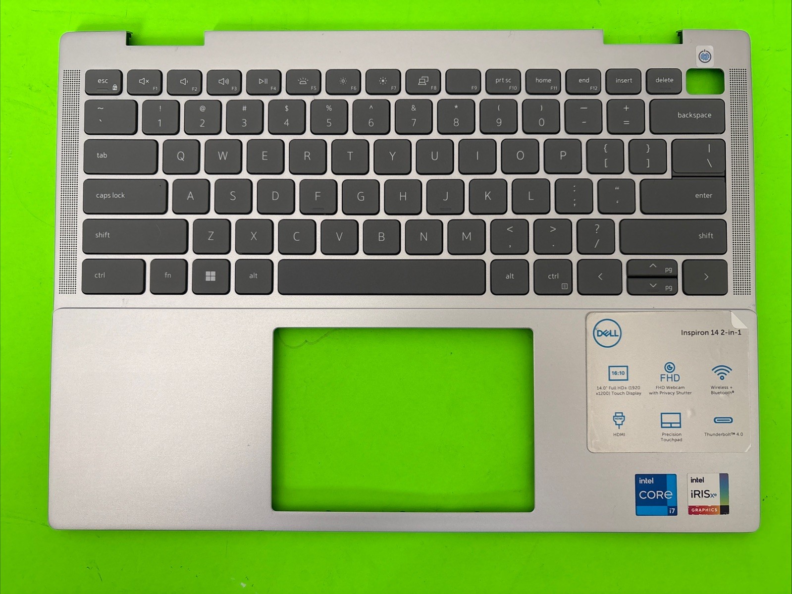 DELL INSPIRON 14 7430 2-IN-1 US PALMTREST Kbd ASSEMBLY MF0F1 B30