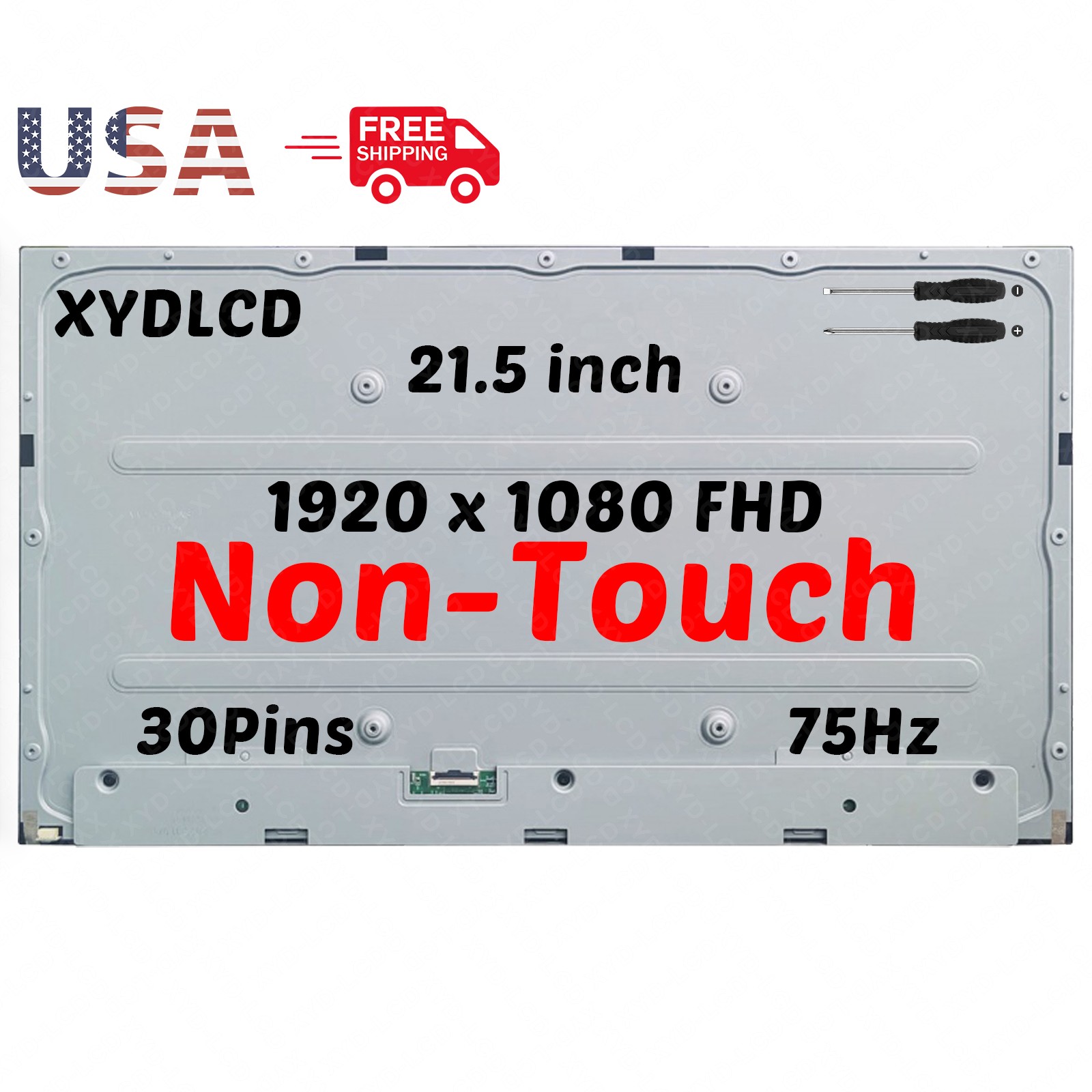 21.5in MG2151B05-1 LCD Non-Touch Screen Display Panel Replacement FHD 30Pin 75Hz