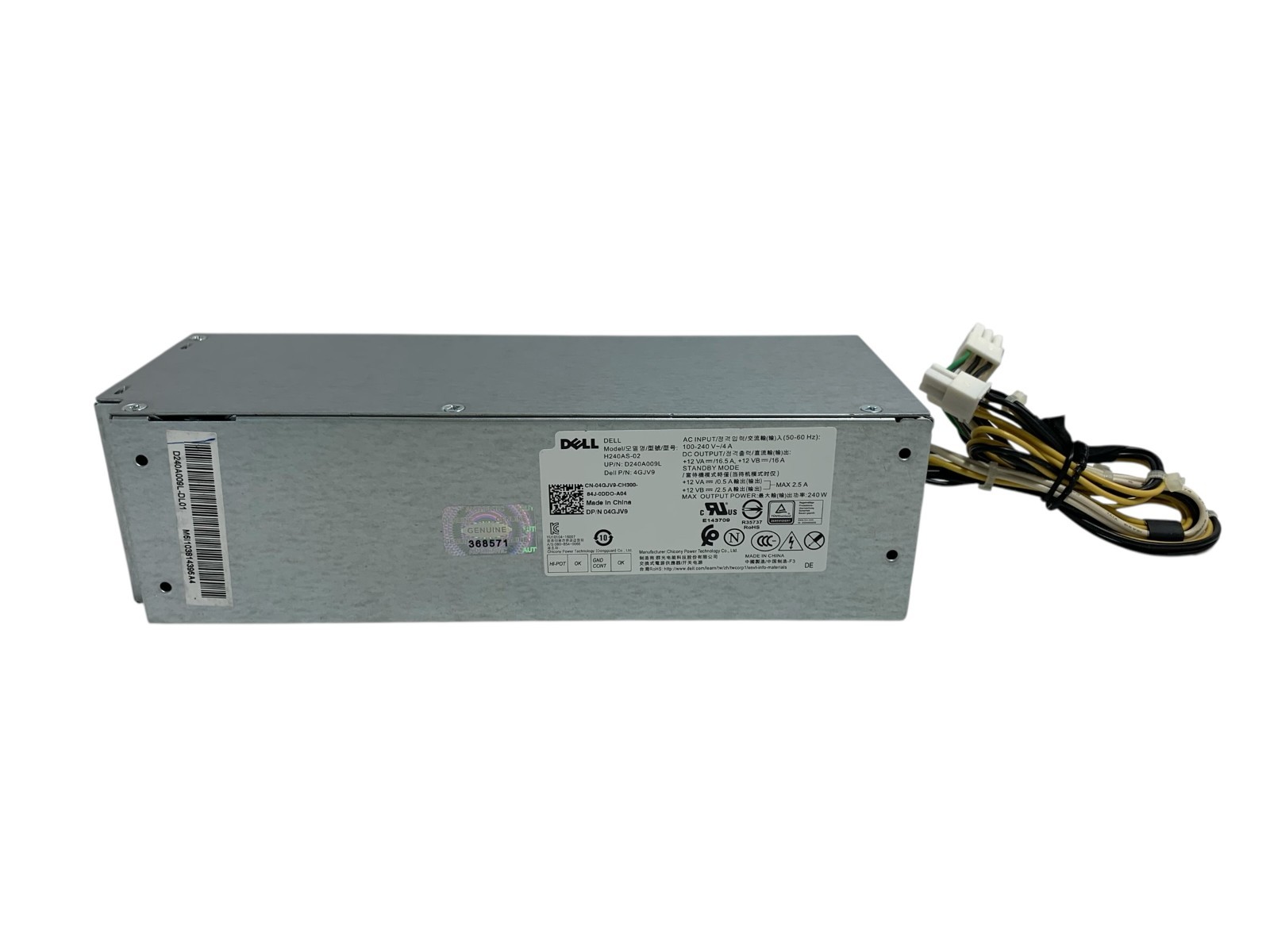 Dell Optiplex 3050 5050 7050 MT & SFF 240W Power Supply H240AS-02 04GJV9 4GJV9