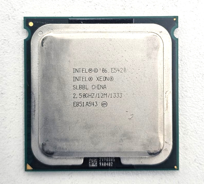 Intel Xeon E5420 Processor SLBBL China 2.50GHz/12M/1333 E851A543 Tested.