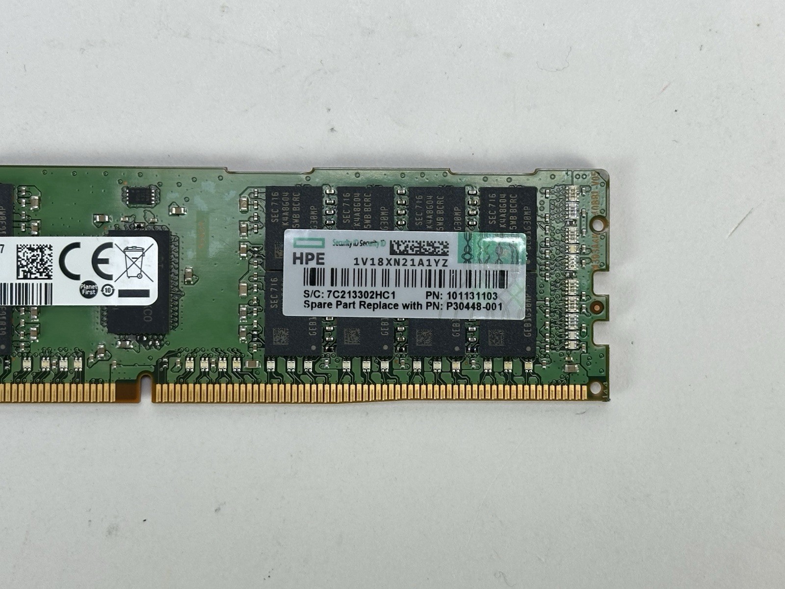 HPE Cray XC30 XC40 LC 1x 32GB 2Rx4 PC4-2400T-R ECC Reg RDIMM DDR4 P30448-001