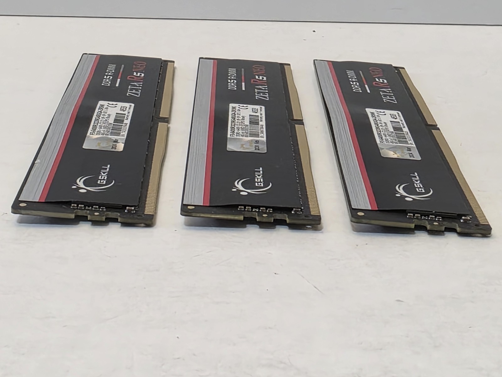 G. Skill ZETA R5 NEO 144GB (3×48GB) DDR5‑6400 RDIMM AMD EXPO READY – PREOWNED