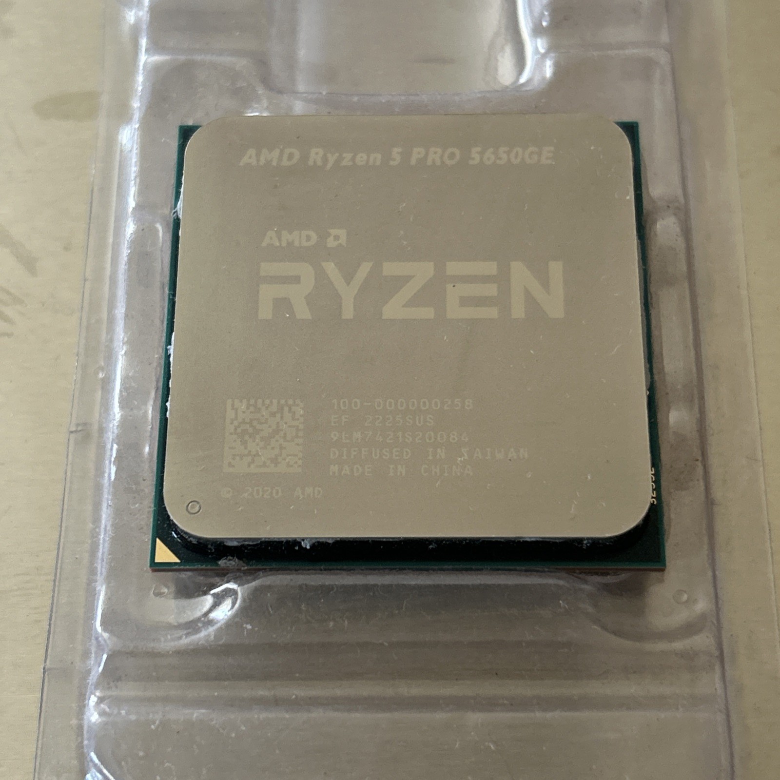 AMD RYZEN 5 PRO 5650GE 6-CORE/12-THR 3.4 GHZ 35W AM4 CPU READ