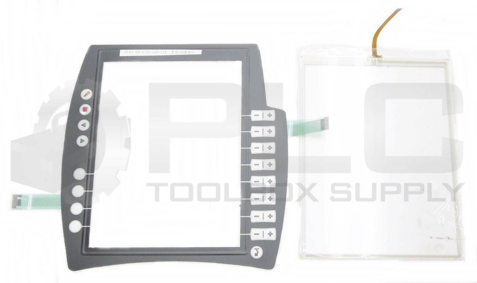 NEW KUKA KRC4 00-168-334 TOUCH GLASS & MEMBRANE KCP4 KRC4 *UPS RED AVAILABLE*