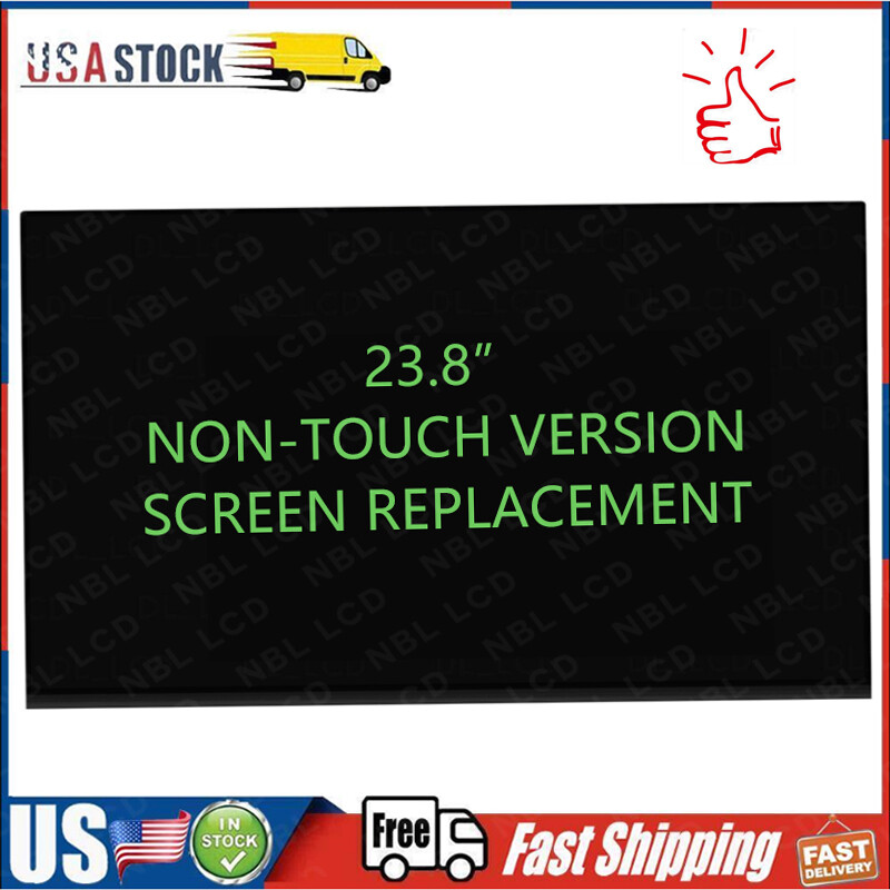 New MV238FHM-N20 923631-001 For DELL Display 23.8″ LCD Panel Non-Touch 30 pins