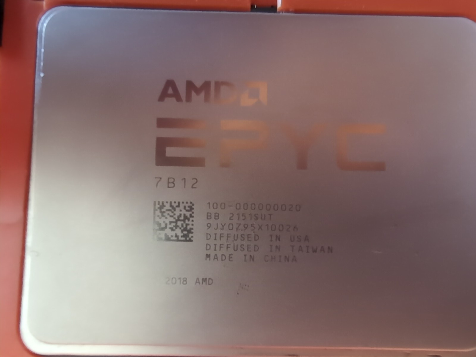 AMD EPYC 7B12 2.25GHz 64Cores SP3 256MB 100-000000020 [US SELLER] – Grade B