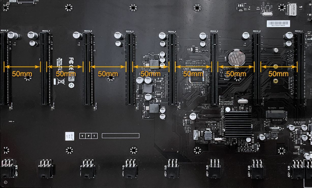 Biostar TB360-BTC D+ LGA1151 SODIMM DDR4 8 GPU Support GPU Mining Motherboard