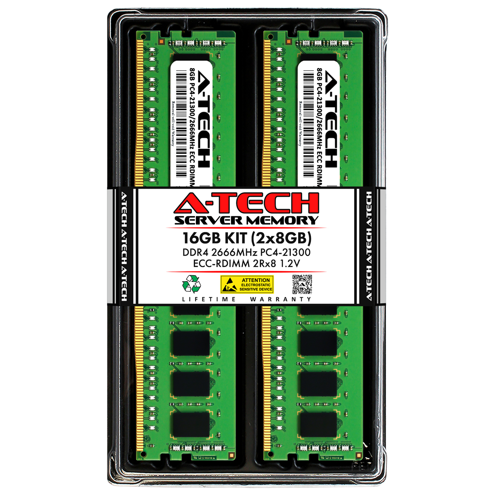 16GB 2x 8GB PC4-2666 RDIMM GIGABYTE MD70-HB1 MD80-TM1 MW51-HP0 Memory RAM