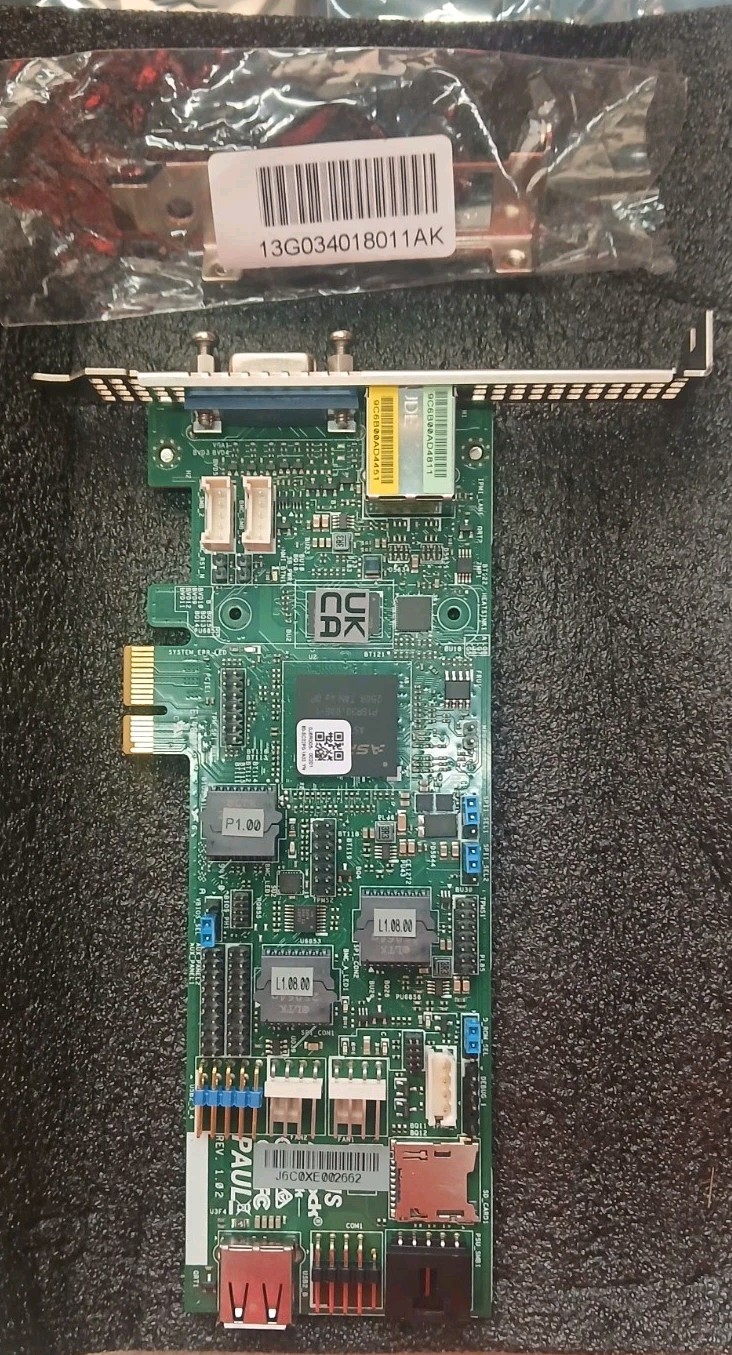 ASRock Rack PAUL Remote Management Card IPMI 2.0 PCIe AST2500 90-SC02P0-00UANZ