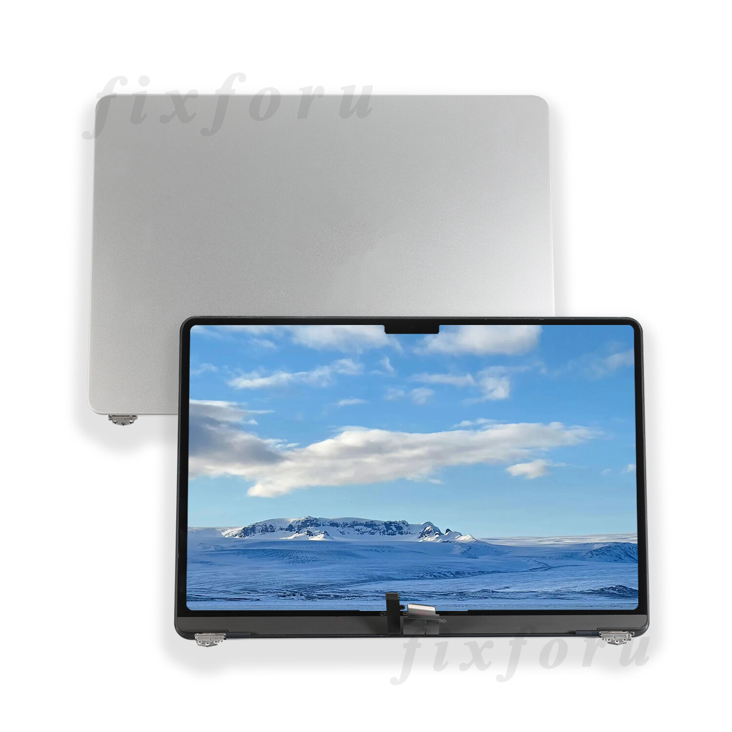 For Macbook Air 2022 M2 A2681 13.6 in EMC 4074 LCD Display Screen+Top Cover Part