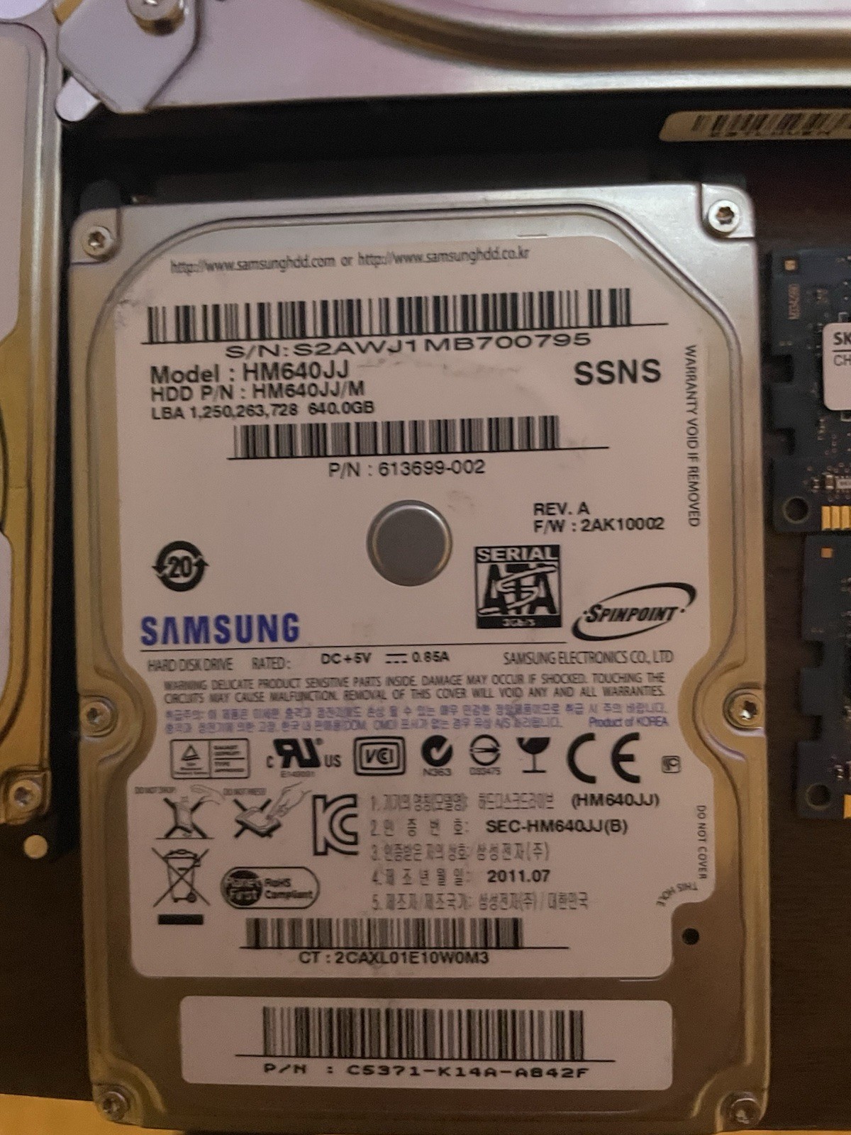 Lot of computer components