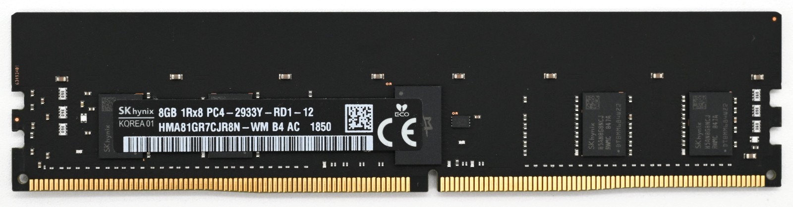 SK hynix 8GB DDR4 2933MHz 1Rx8 ECC Registered RDIMM Server RAM HMA81GR7CJR8N-WM