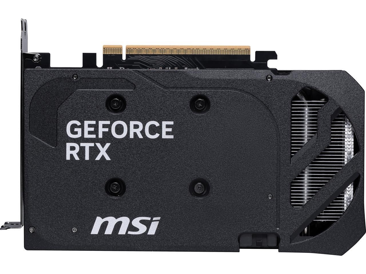 MSI SHADOW GeForce RTX 5060 8GB GDDR7 PCI Express 5.0 x 16 (use x8) Graphics Car