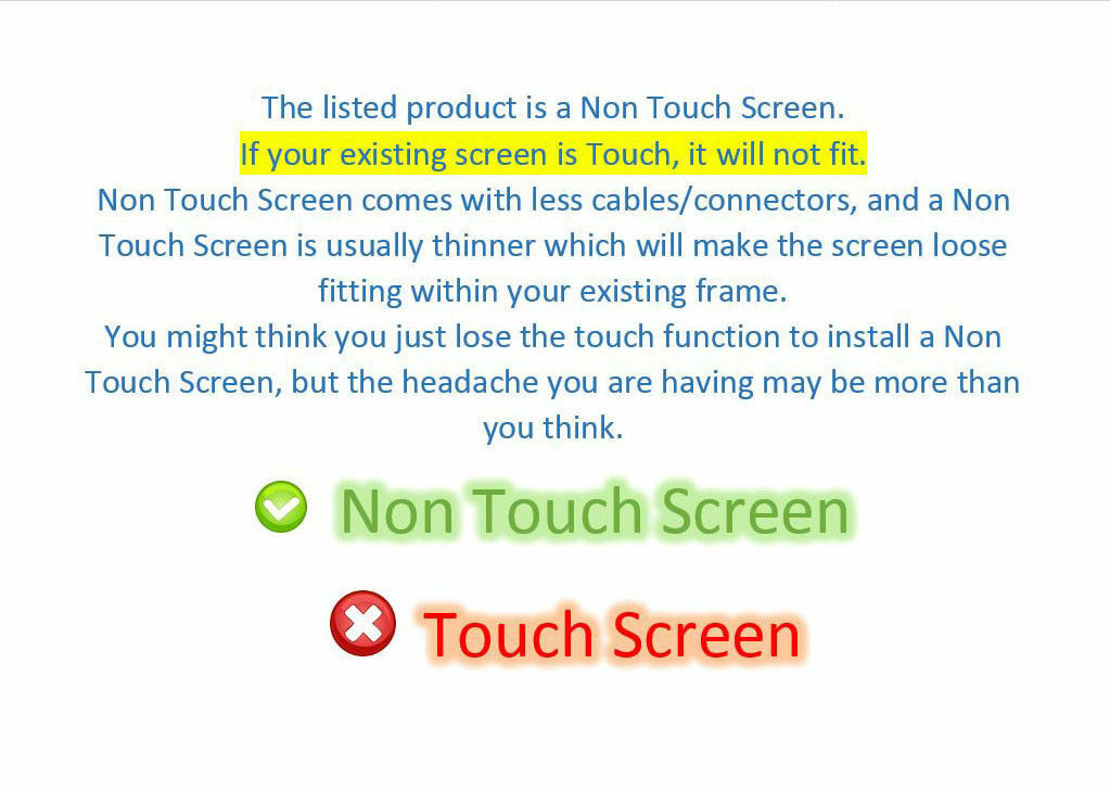 LENOVO THINKPAD EDGE E431 LAPTOP LED LCD Screen 14.0 WXGA++ Bottom Right