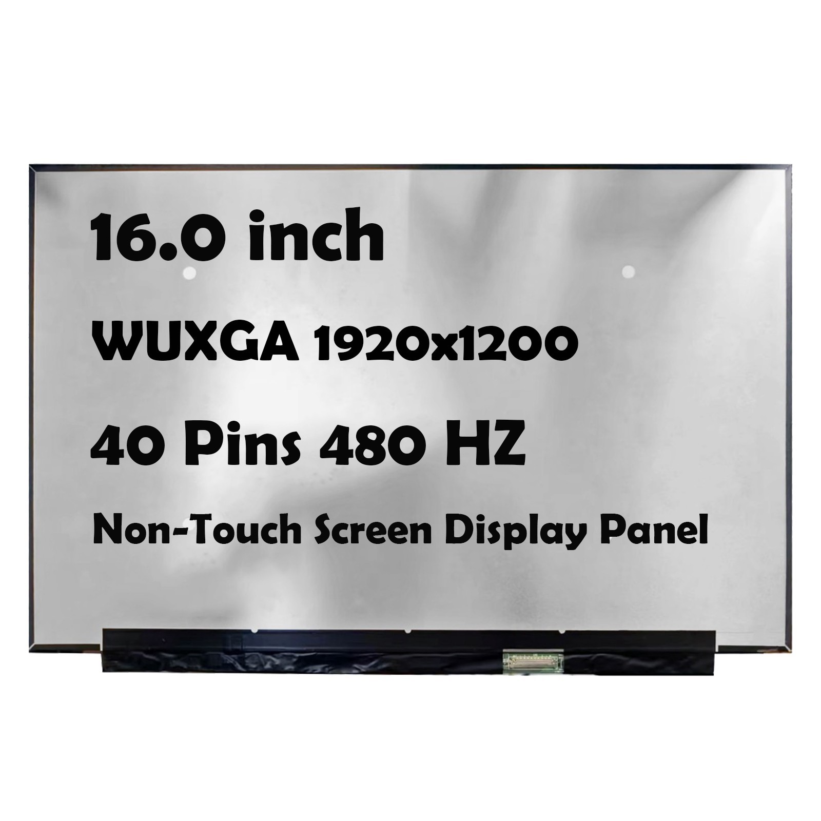 16″ NE160WUM NZ1 1920×1200 40Pins 480HZ LCD Non-Touch Screen Display Panel
