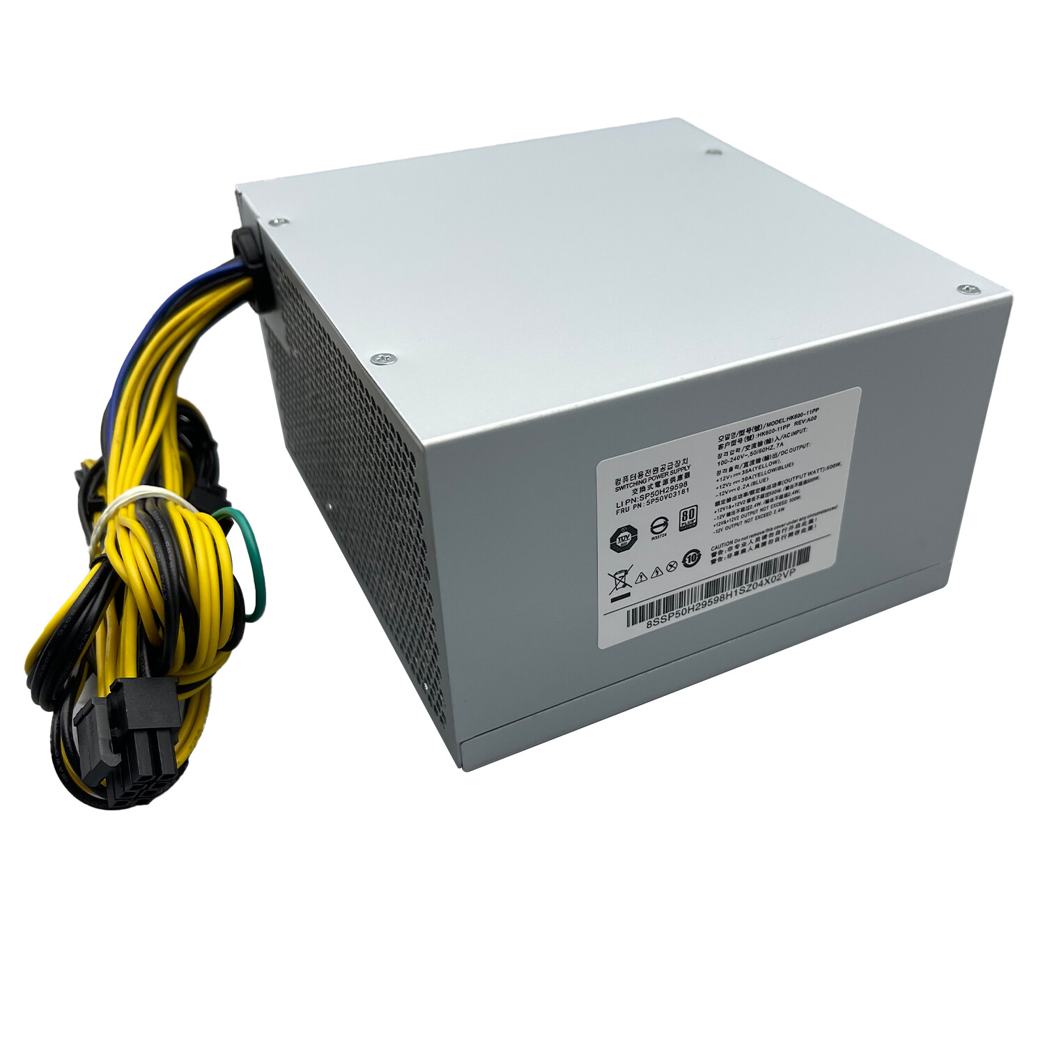 500W Power Supply Unit HK600-11PP For Lenovo P340 P330 P350 P328 P310 5P50V03181